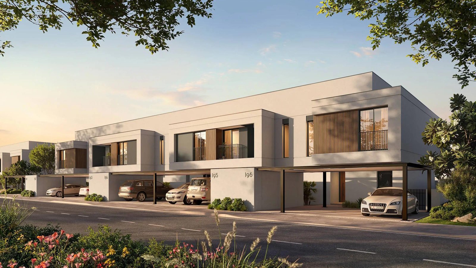 Al Ghadeer Parks by Aldar Properties villas and townhouses